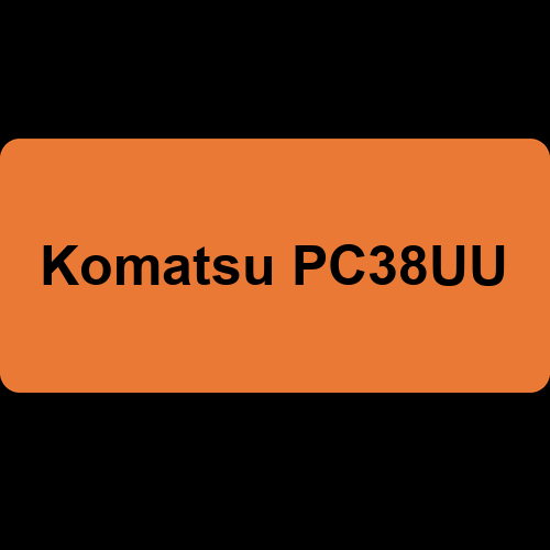 Komatsu PC38UU